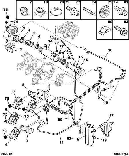 Suzuki 1628 VT - Клапан повернення ОГ autozip.com.ua