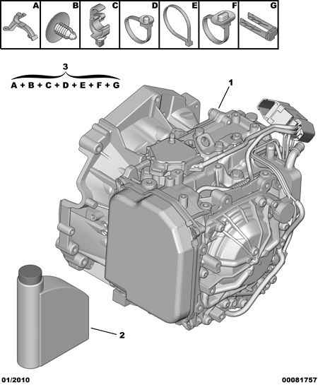 PEUGEOT 9730.AE - Масло автоматичної коробки передач autozip.com.ua