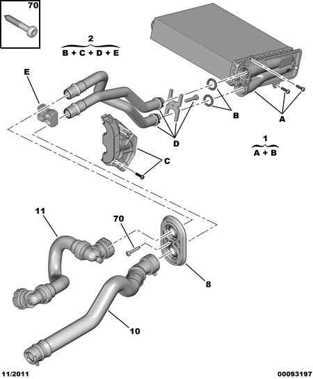 DS 6466 VW - Шланг радіатора autozip.com.ua