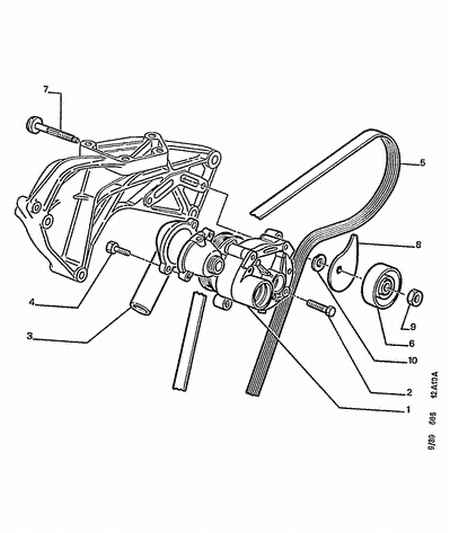 CITROËN/PEUGEOT 5750.TQ - Поліклиновий ремінь autozip.com.ua