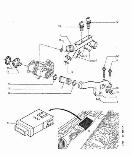 CITROËN/PEUGEOT 1338 18 - Термостат, охолоджуюча рідина autozip.com.ua