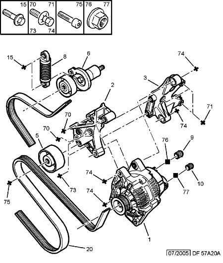 CITROËN 5705 AJ - Генератор autozip.com.ua