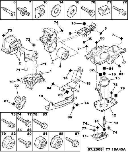 DS 1806 88 - Подушка, підвіска двигуна autozip.com.ua