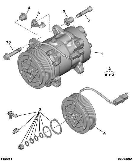 FIAT 6453 TK - Компресор, кондиціонер autozip.com.ua