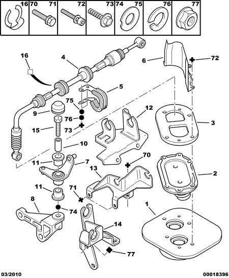 TESH 2407 63 - GEARSHIFT CNTRL FEEDBACK PLATE autozip.com.ua