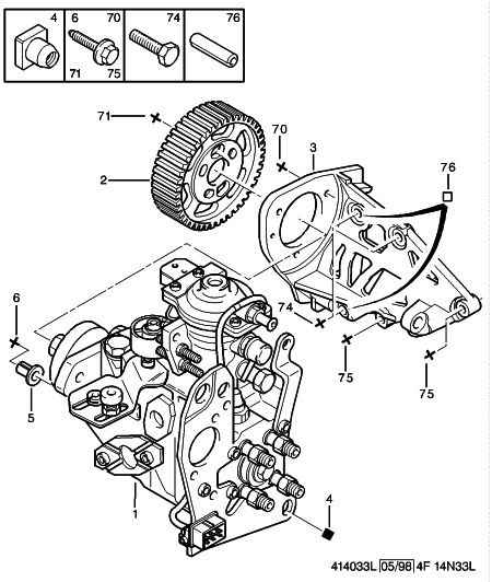 PEUGEOT 1920 3T - Паливний насос високого тиску, ТНВТ autozip.com.ua