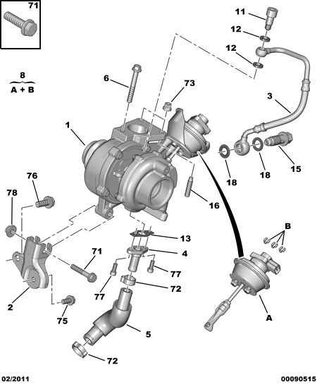 CITROËN 0375.K8 - Компресор, наддув autozip.com.ua