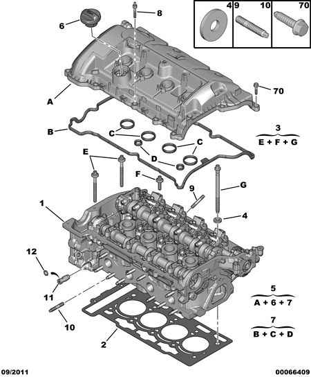 PEUGEOT 0200 HQ - Головка циліндра autozip.com.ua