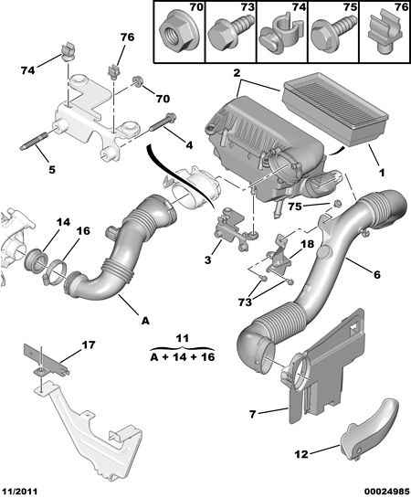 DS 1444 EQ - Повітряний фільтр autozip.com.ua