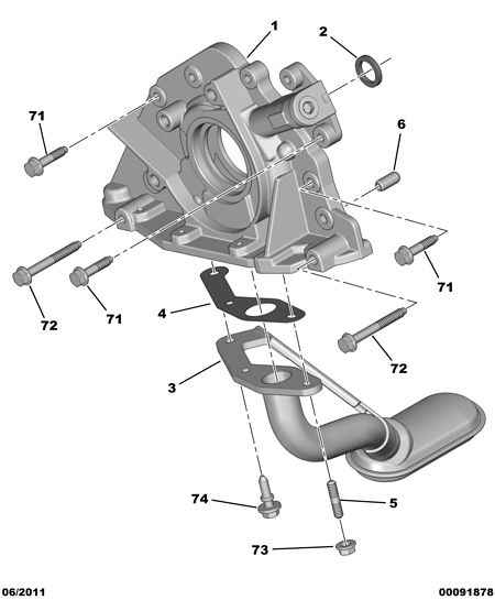 PEUGEOT 6923.E1 - Болт шківа autozip.com.ua