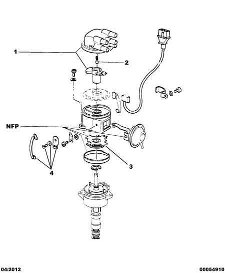 MAZDA 5940 29 - Котушка запалювання autozip.com.ua