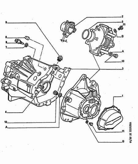 PEUGEOT 2221 29 - CASING PLUG AGB autozip.com.ua