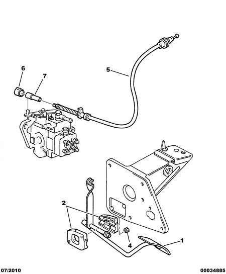 PEUGEOT 1629.C0 - Тросик газу autozip.com.ua