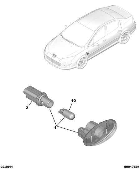 CITROËN 6371.48 - Лампа, миготливі / габаритні вогні autozip.com.ua