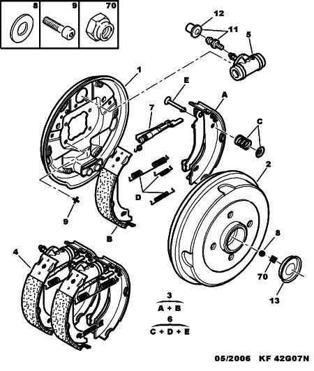 Opel 4242 13 - FIRST MOUNTING BRAKES KIT autozip.com.ua