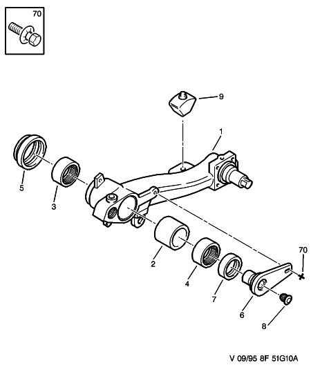 NATIONAL 5131 64 - REAR SUSPENSION FLEXIBLE JOINT autozip.com.ua