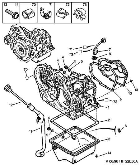 PEUGEOT 2207 76 - AGB GEARBOX COVER autozip.com.ua