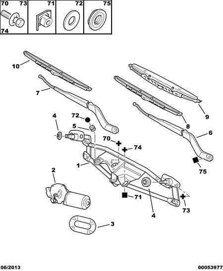 PEUGEOT 6426 HQ - Щітка склоочисника autozip.com.ua