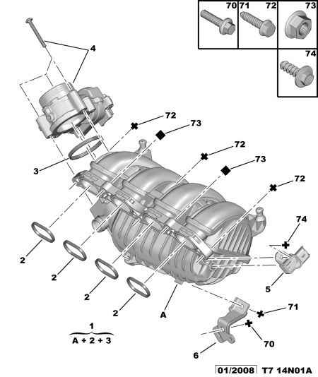 CITROËN/PEUGEOT 0361 R3 - Патрубок дросельної заслінки autozip.com.ua