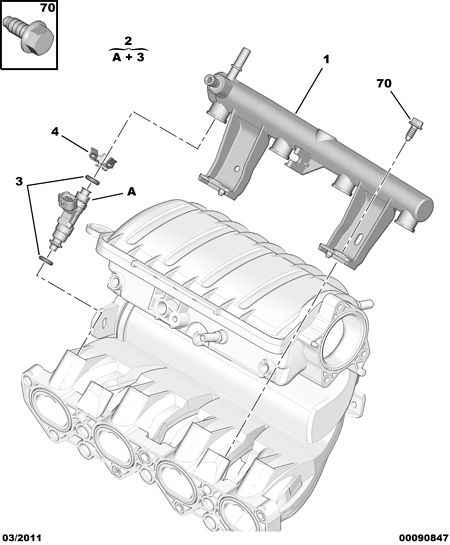 CITROËN/PEUGEOT 1981.53 - Кільце ущільнювача, клапанна форсунка autozip.com.ua