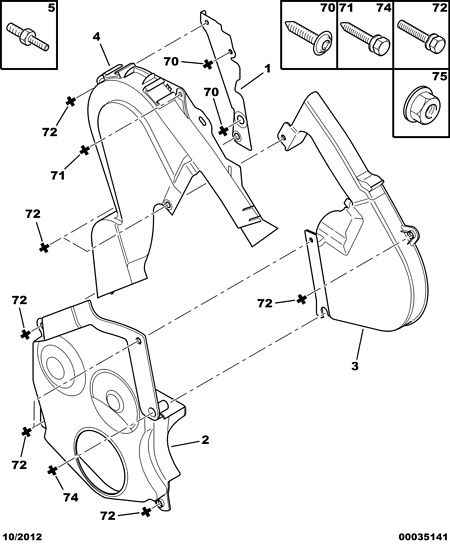 CITROËN 1203 21 - Водяний насос autozip.com.ua