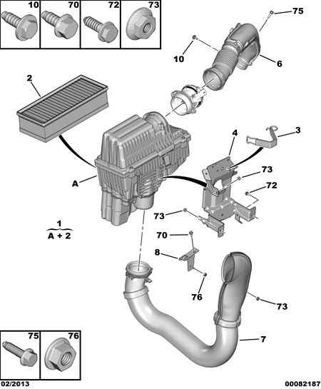 DS 1444 QW - Повітряний фільтр autozip.com.ua