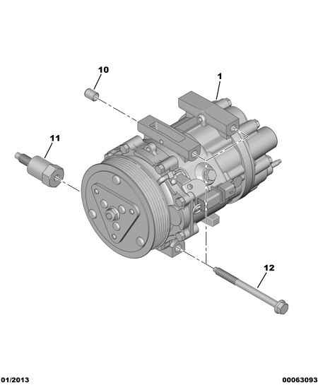 Lancia 6487 44 - NEW COMPRESSOR autozip.com.ua