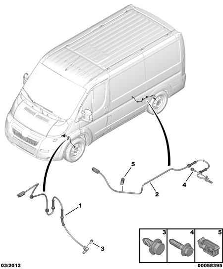 CITROËN 4545 H1 - Датчик ABS, частота обертання колеса autozip.com.ua