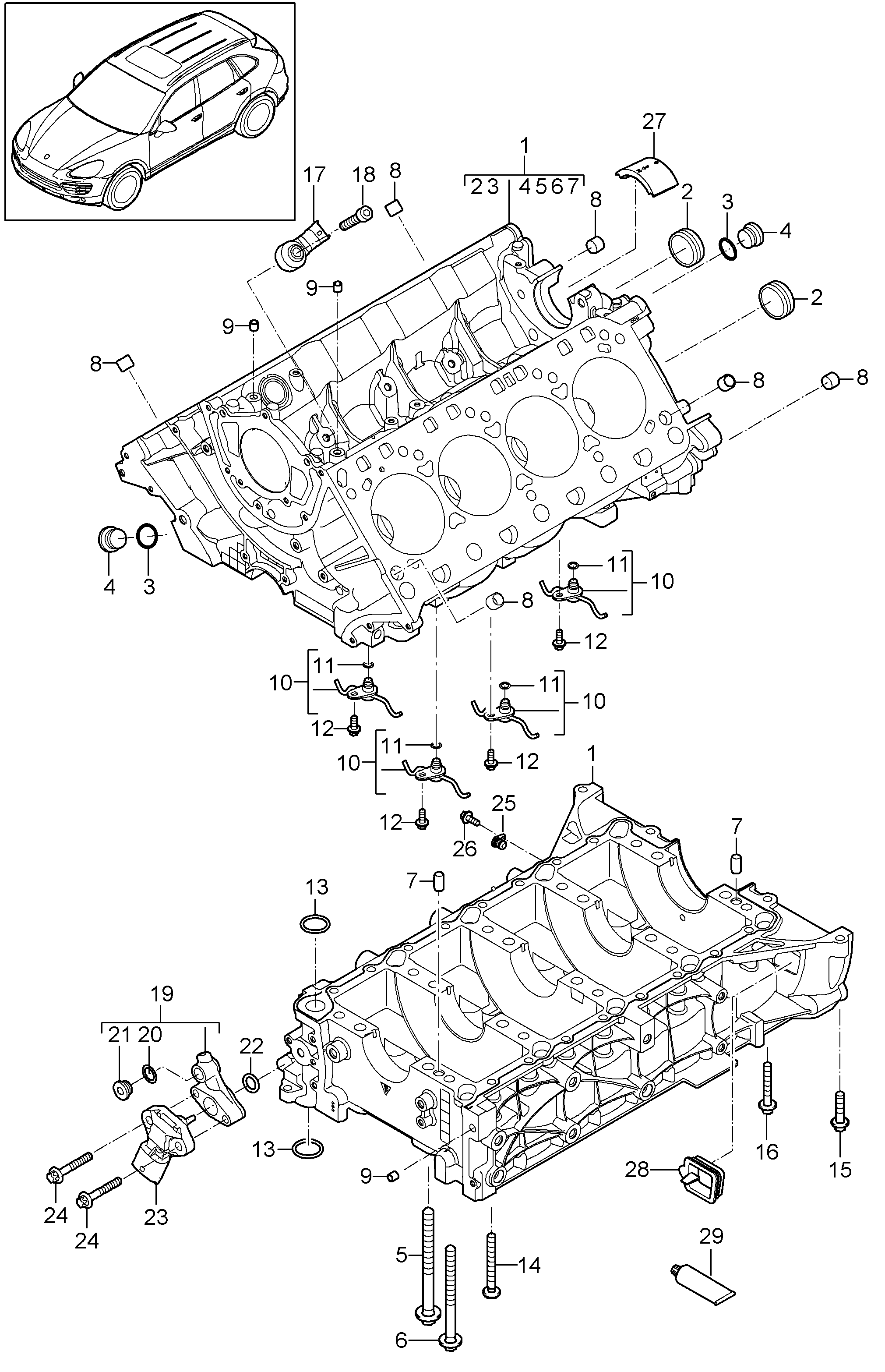 Porsche 948 606 213 00 - Датчик, температури / тиску масла autozip.com.ua