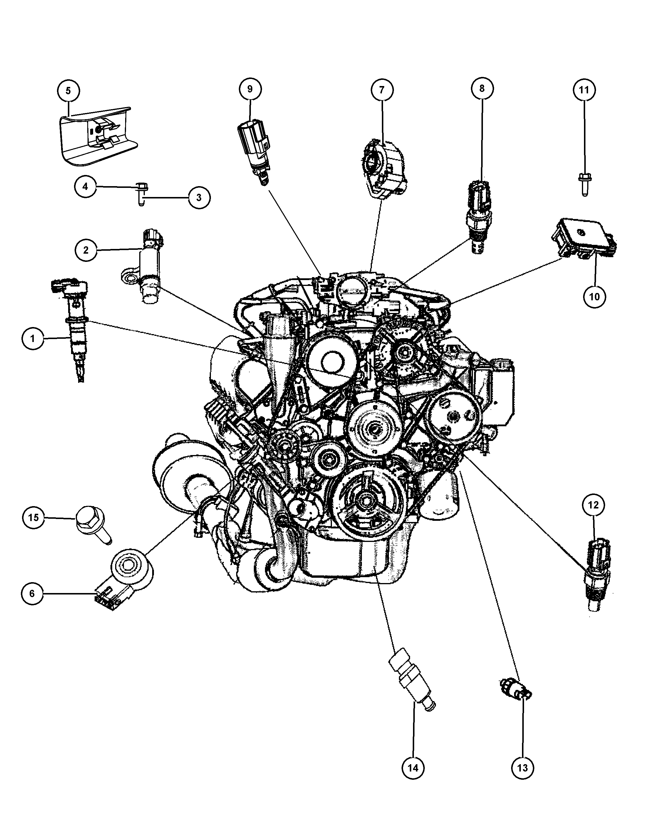 FIAT 5033 316AA - SENSOR KNOCK autozip.com.ua