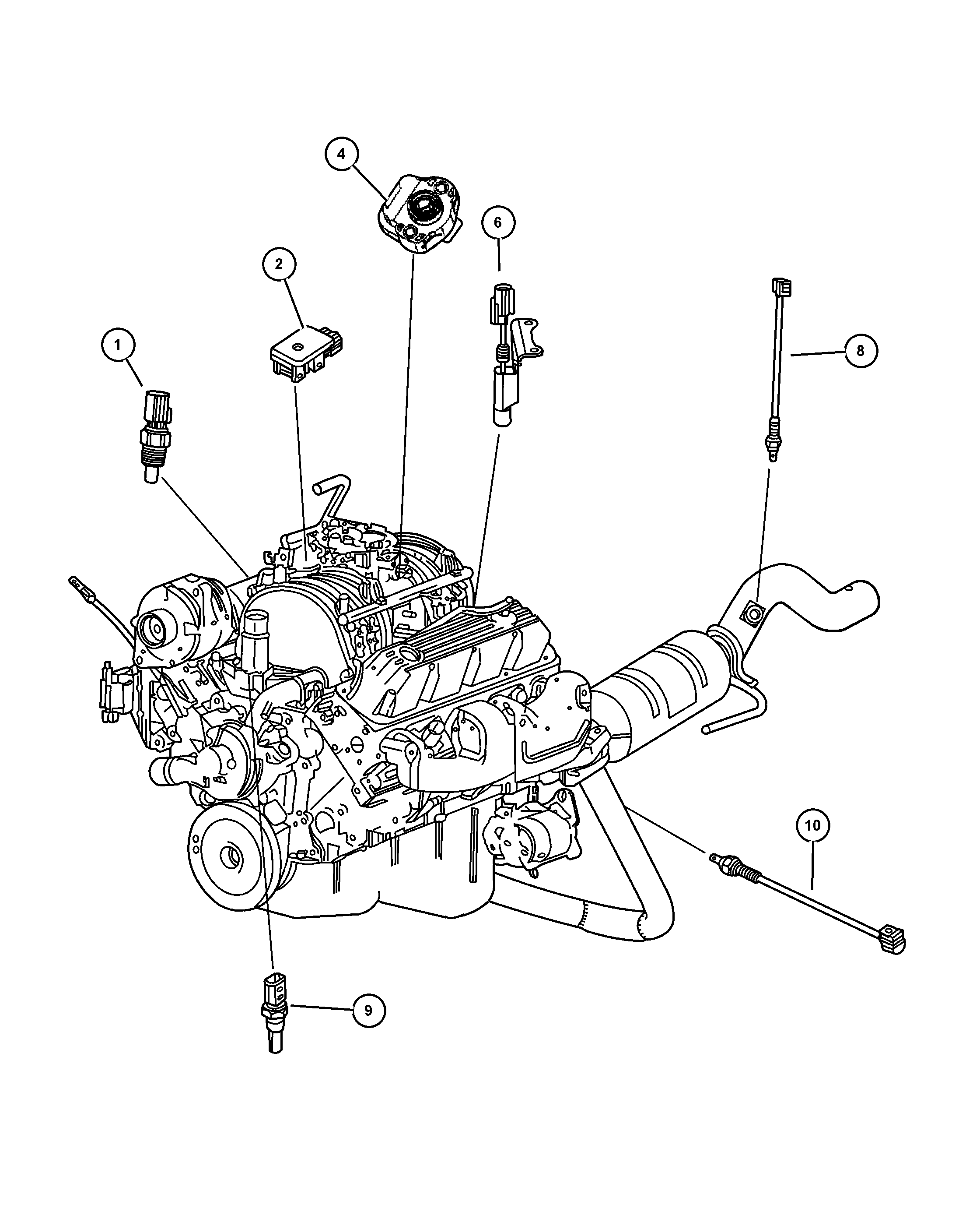 Chrysler 5602 9405 - Датчик, тиск у впускний трубі autozip.com.ua