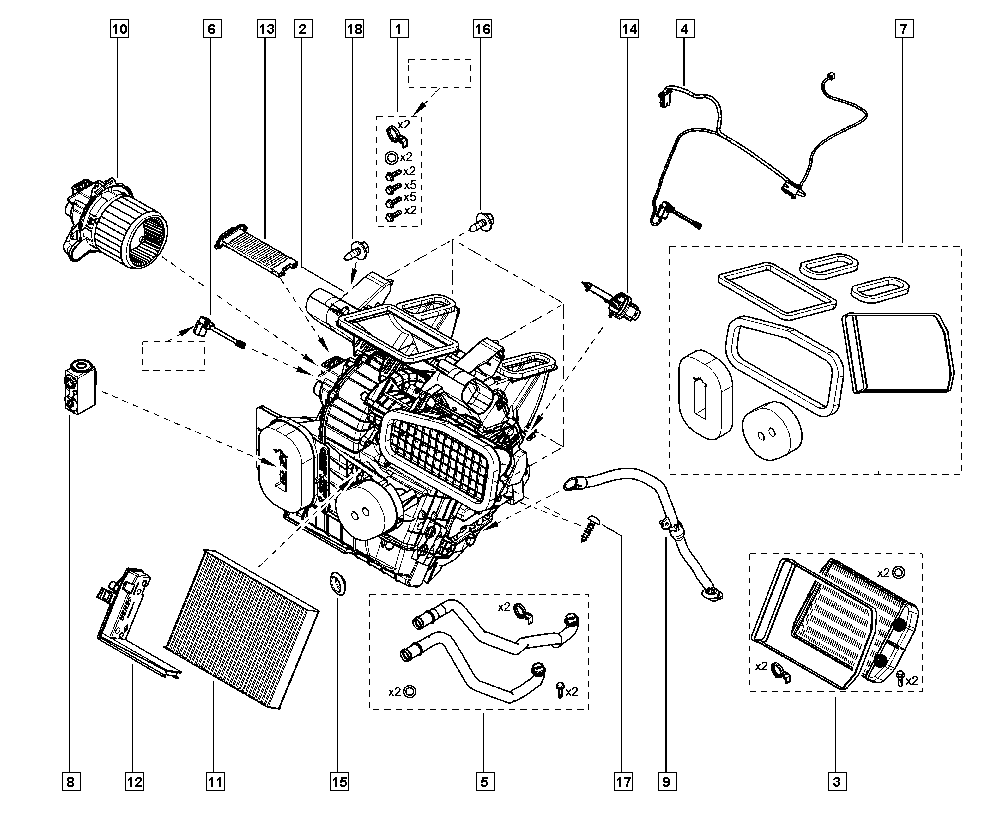 NISSAN 27 27 753 40R - Фільтр, повітря у внутрішній простір autozip.com.ua