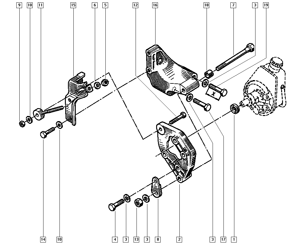 RENAULT 7700 869 743 - Гідравлічний насос, рульове управління, ГУР autozip.com.ua