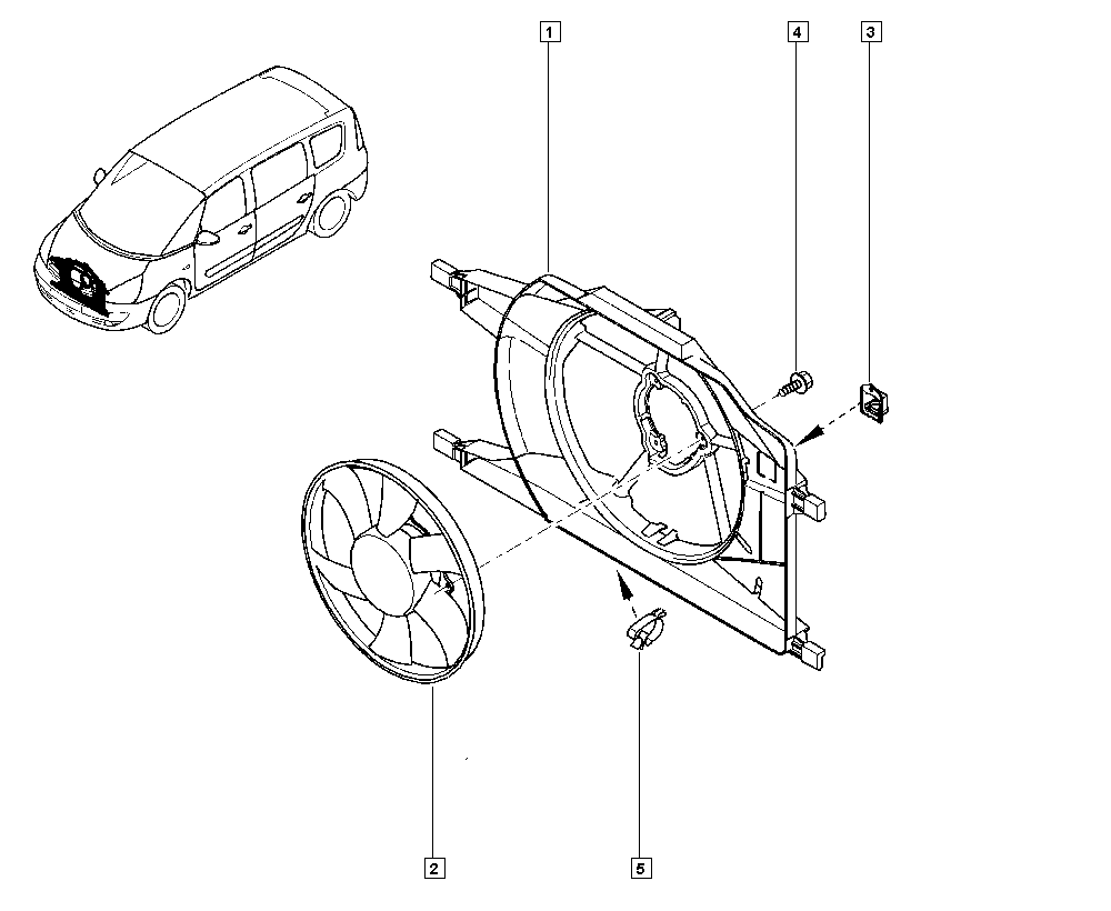 RENAULT TRUCKS 77 01 049 661 - Опір, реле, вентилятор салону autozip.com.ua