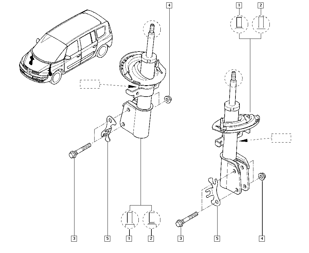 RENAULT TRUCKS 8200620347 - Амортизатор autozip.com.ua