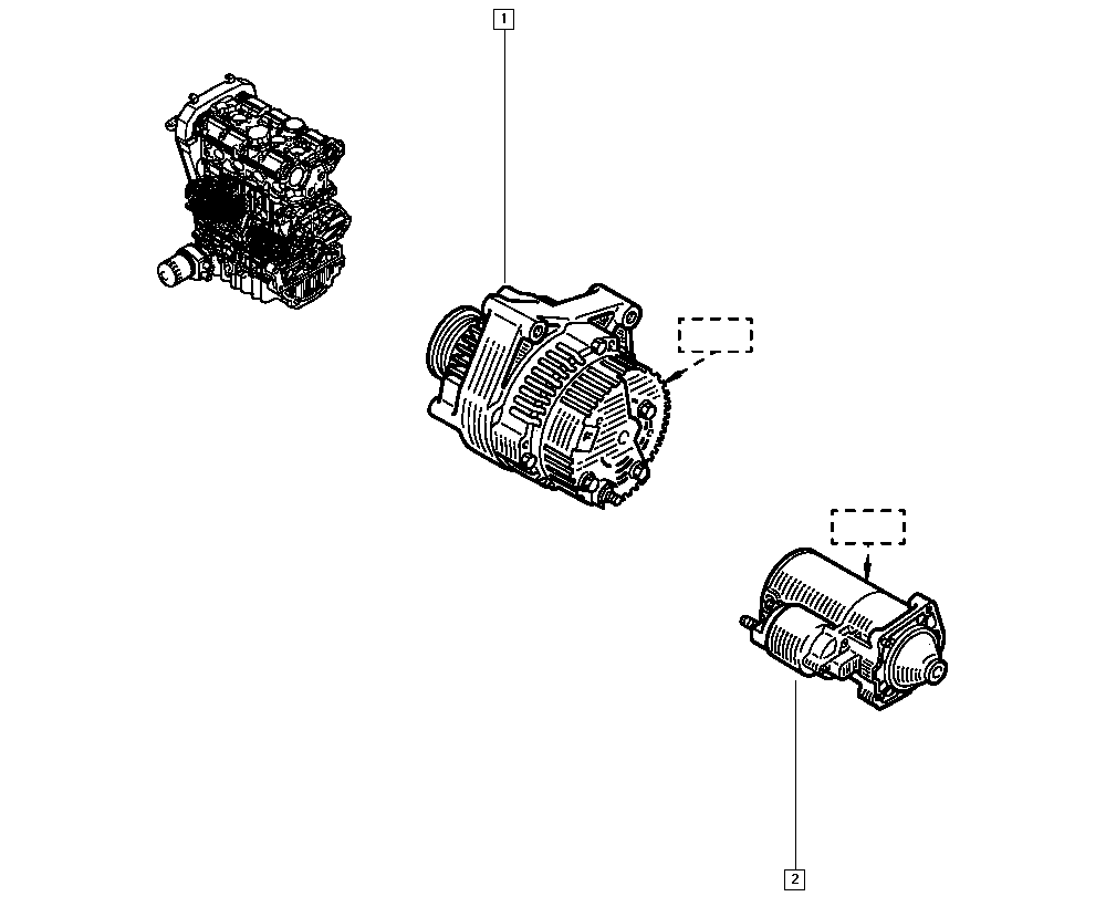 RENAULT 77 00 114 428 - Стартер autozip.com.ua