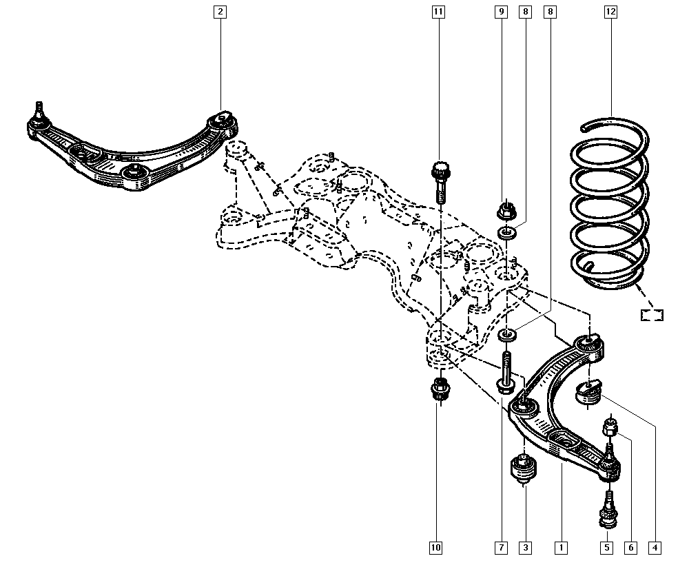 RENAULT TRUCKS 7700421804 - Шарова опора, несучий / направляючий шарнір autozip.com.ua