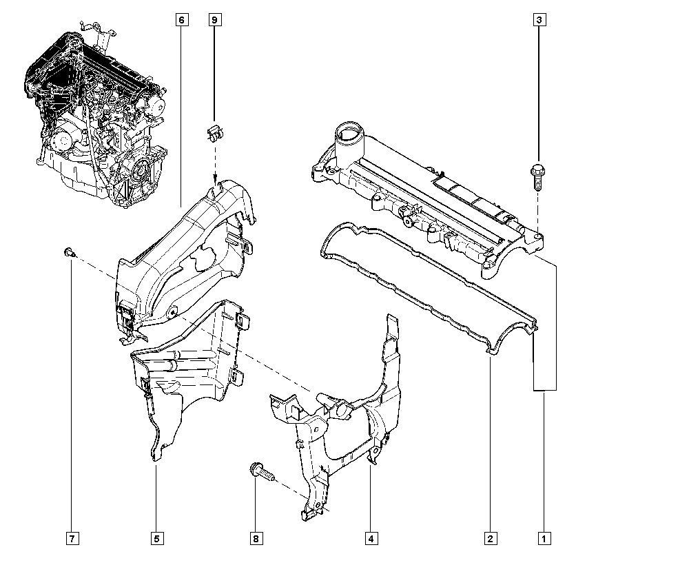 NISSAN 135024451R - CASE-TIMING autozip.com.ua