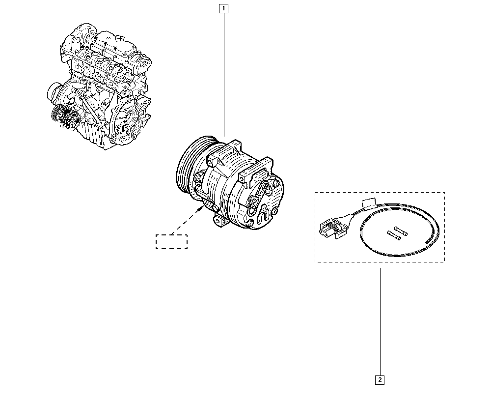 RENAULT TRUCKS 92 60 058 49R - Компресор, кондиціонер autozip.com.ua