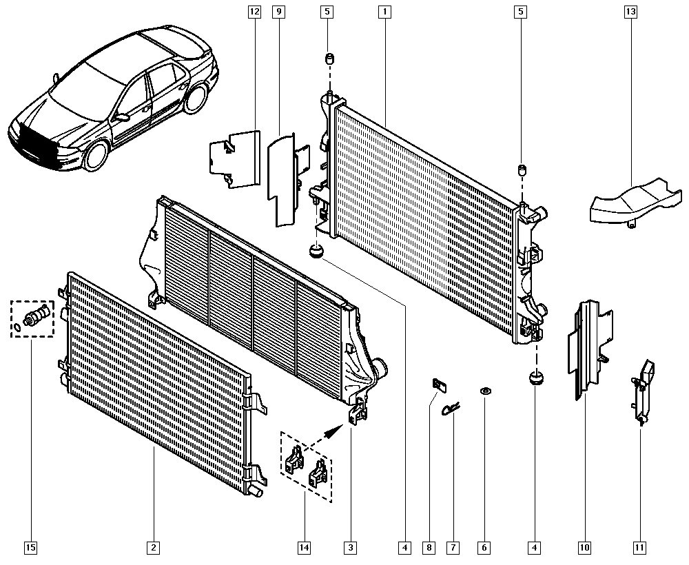 RENAULT TRUCKS 7701205751 - Пневматичний вимикач, кондиціонер autozip.com.ua