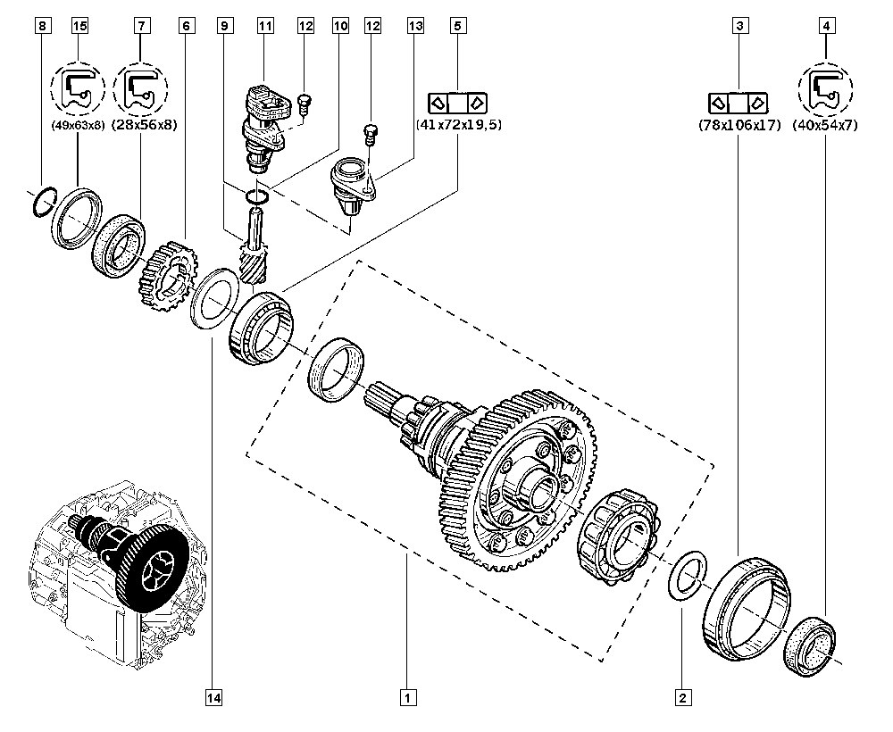 FIAT 9635057280 - Датчик швидкості, спідометра autozip.com.ua