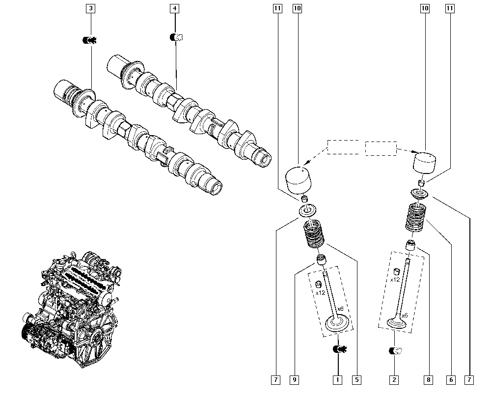 DACIA 130209252R - Шток autozip.com.ua