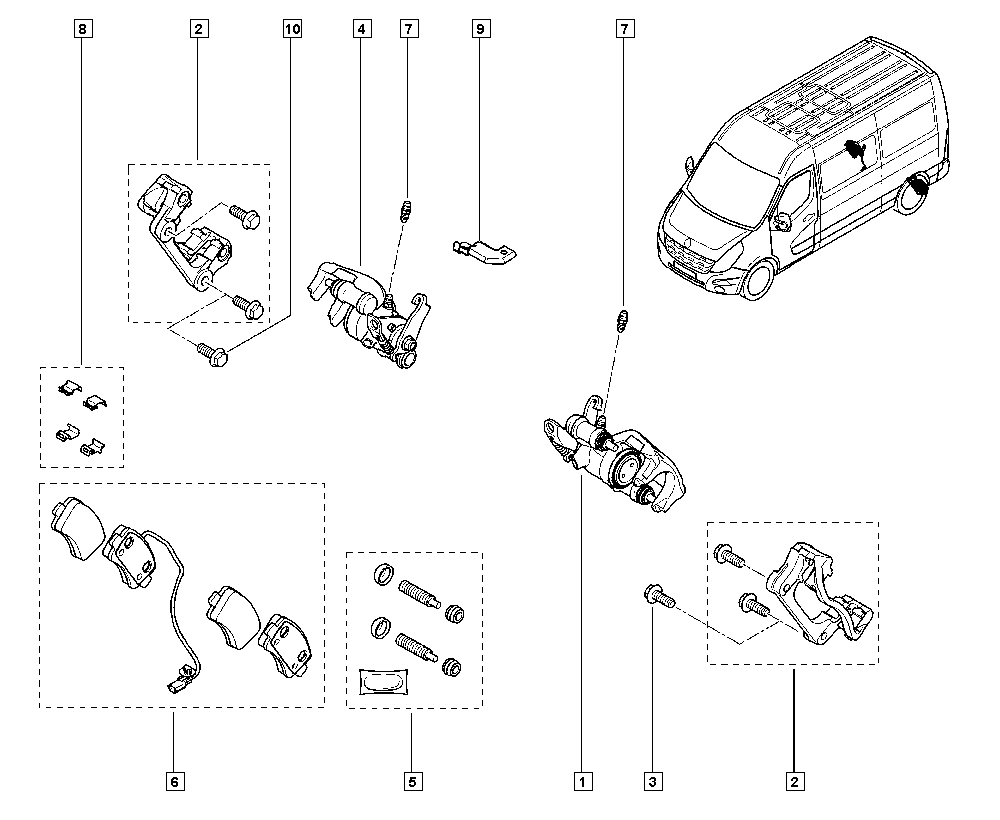 RENAULT 440016059R - Гальмівний супорт autozip.com.ua