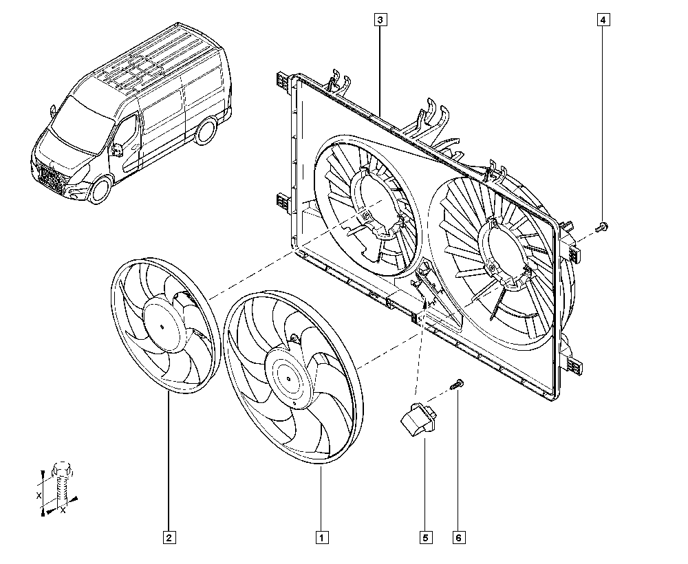 RENAULT 921204919R - Вентилятор, охолодження двигуна autozip.com.ua