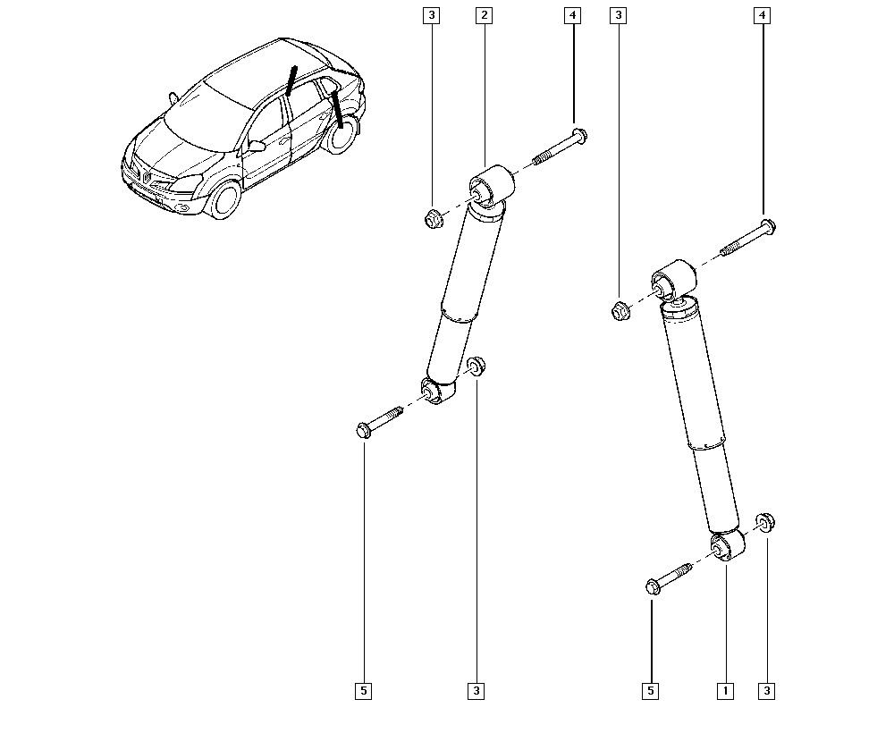 RENAULT 562104837R - Амортизатор autozip.com.ua