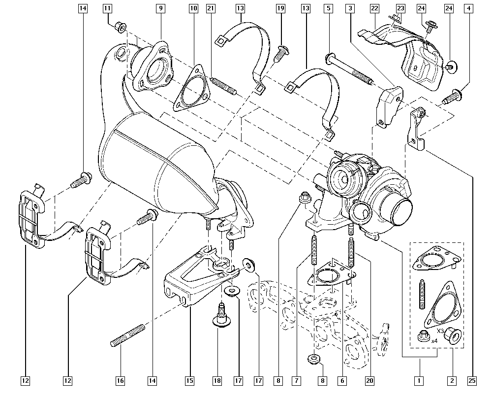 RENAULT 7701477853 - Компресор, наддув autozip.com.ua