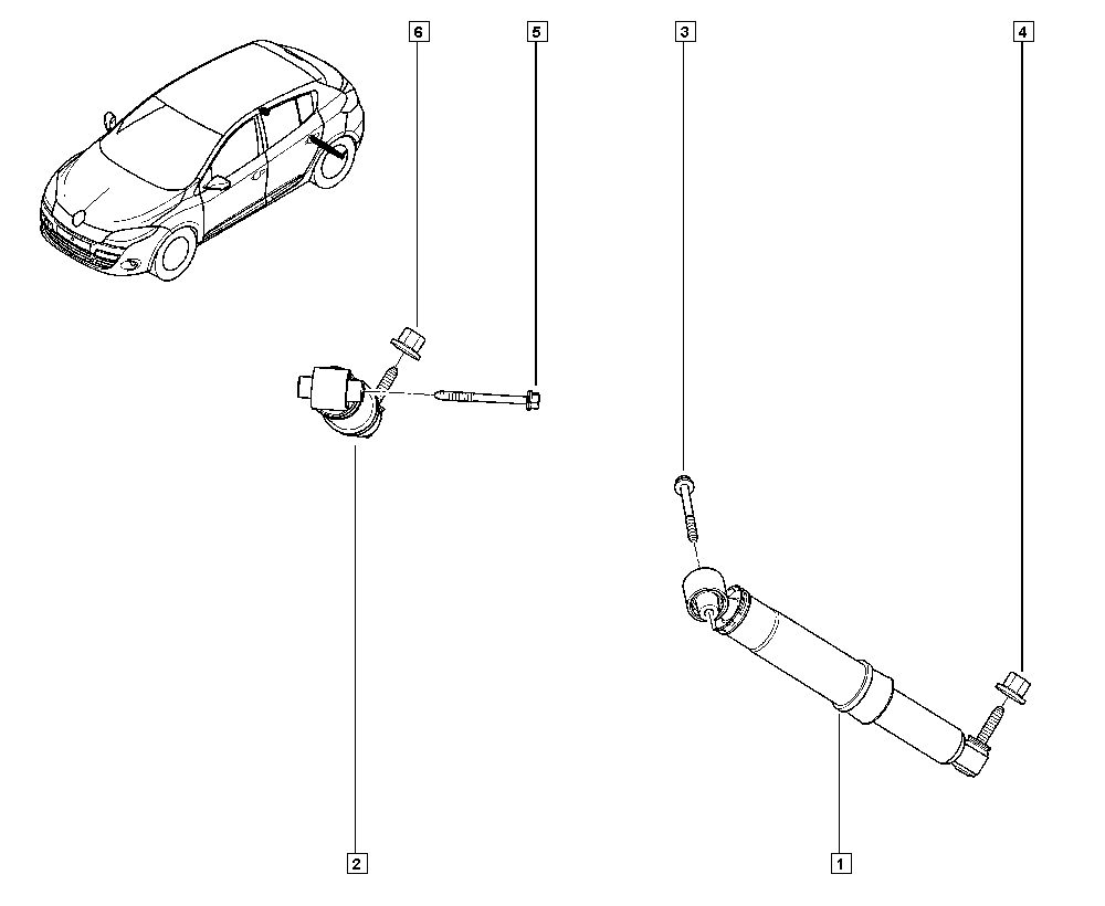 RENAULT TRUCKS 5621 070 02R - Амортизатор autozip.com.ua