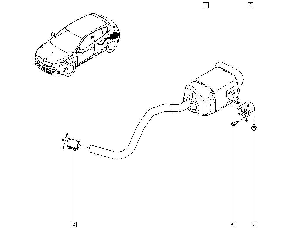 RENAULT 200108695R - Глушник вихлопних газів кінцевий autozip.com.ua