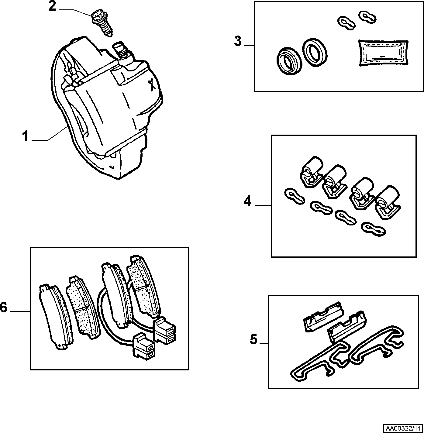 Alfa Romeo 60749882 - Комплектуючі, колодки дискового гальма autozip.com.ua