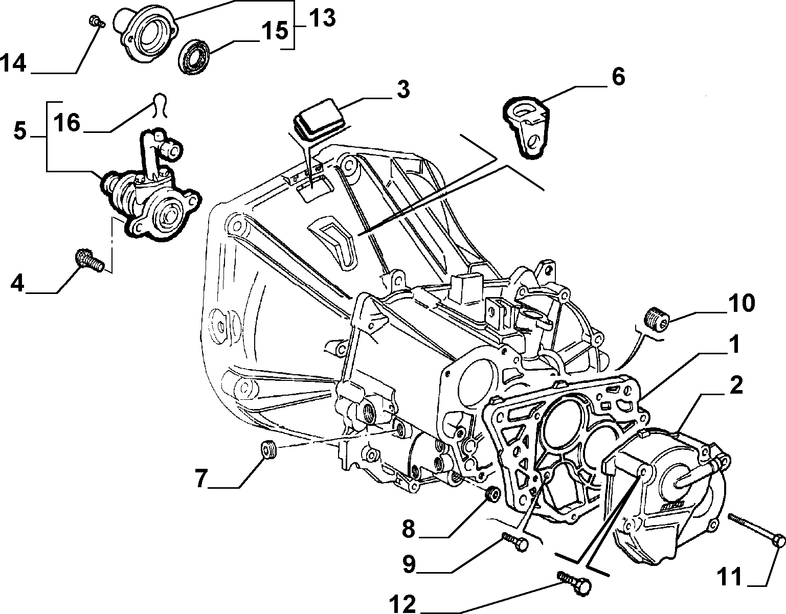 FIAT 55184041 - Центральний вимикач, система зчеплення autozip.com.ua